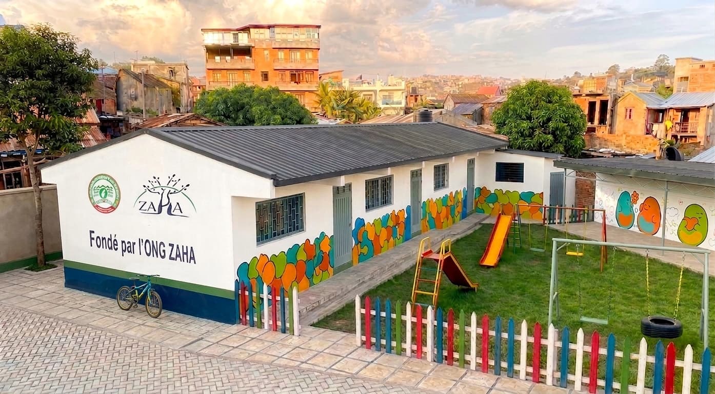 École EPP après la transformation par ZAHA